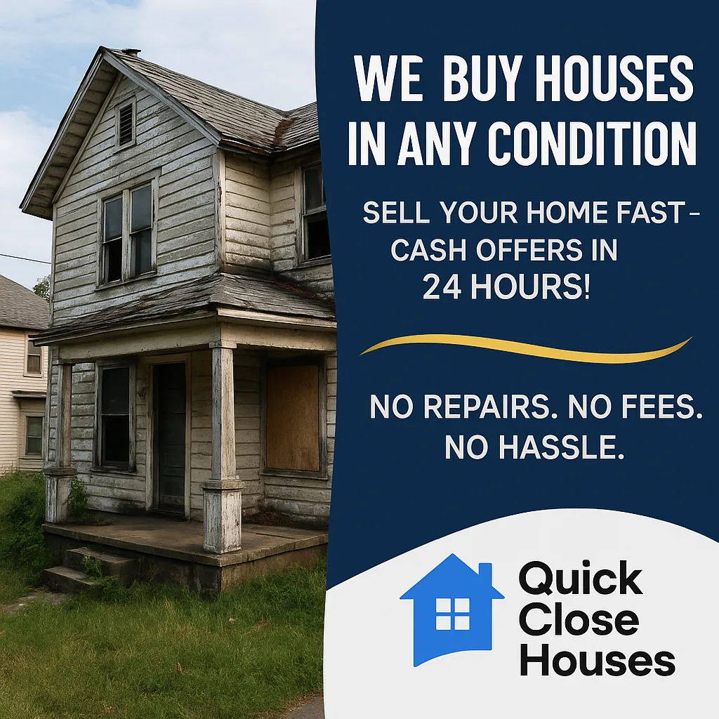 Quick Close Houses buys homes in any condition across Akron and Northeast Ohio